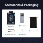 Батарея универсальная Vention 20000 mAh 100W Gray TFT Display Type (FKCH0)