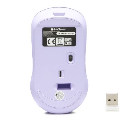 Мышка Hölmer (MW-02OF) Wireless/Bluetooth Purple (MW-02OF)