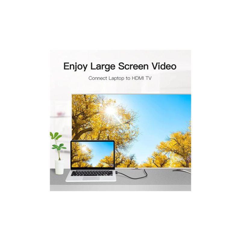 Кабель мультимедийный HDMI M to DVI M 1.5m 24+1pin 4K60Hz black Vention (ABFBG)