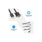 Кабель мультимедийный HDMI M to DVI M 1.5m 24+1pin 4K60Hz black Vention (ABFBG)