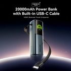 Батарея универсальная Vention 20000 mAh 165W Gray TFT Display Type (FKFH0)