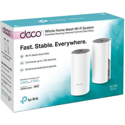 Точка доступа Wi-Fi TP-Link (Deco-E4-2-Pack)