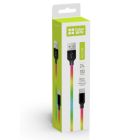 Дата кабель USB 2.0 AM to Micro 5P 1.0m multicolor ColorWay (CW-CBUM017-MC)