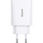 Зарядное устройство Baseus Speed Mini Quick Charger White (CCFS-SN02)
