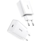 Зарядное устройство Baseus Speed Mini Quick Charger White (CCFS-SN02)