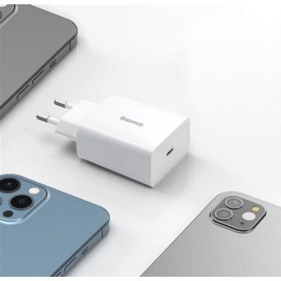 Зарядное устройство Baseus Speed Mini Quick Charger White (CCFS-SN02)
