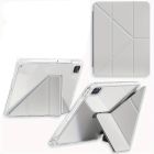 Чехол для планшета BeCover Ultra Slim Origami Transparent Apple iPad Pro 11" M4 2024 Gray (711690)