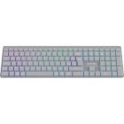Клавіатура Canyon HKB-W11 Slim Dual Mode Wireless/Bluetooth RGB UA Grey (CNS-HBTK11G)
