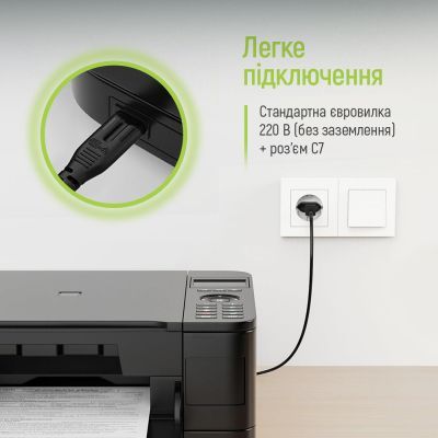 Кабель питания C7 3m black ColorWay (CW-CBP086-BK)