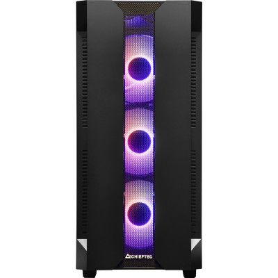 Корпус для ПК Chieftec Gaming Hunter Tempered Glass Edition (GS-01B-OP)