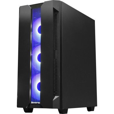 Корпус для ПК Chieftec Gaming Hunter Tempered Glass Edition (GS-01B-OP)