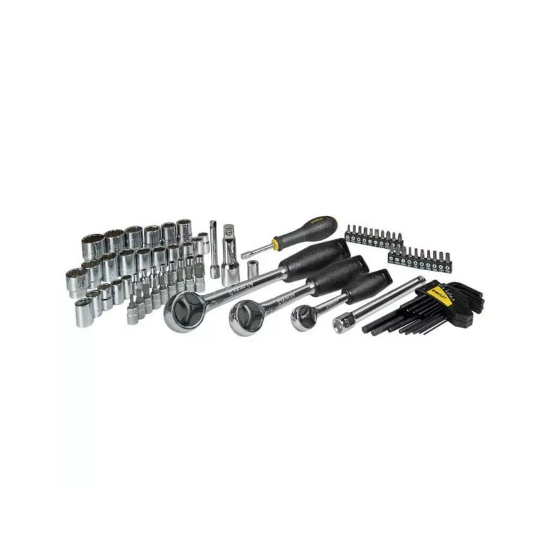 Набір інструментів Stanley Maxi-Drive торцевих 1/4", 3/8", 1/2", 80 предм. (STHT0-73930)