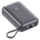 Батарея универсальная Vinga 20000 mAh 45W Display Cable (VPBB2045C)