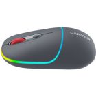 Мышка Canyon MW-22 Dual Band RGB Wireless Dark Grey (CNS-CMSW22DG)