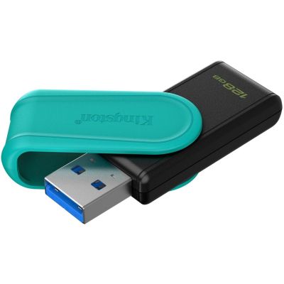 USB флеш накопитель Kingston 128GB DataTraveler Exodia S Black/Turquoise USB 3.2 (DTXS/128GB)