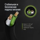 Кабель живлення C5 1.0m black ColorWay (CW-CBP084-BK)