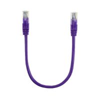 Патч-корд 0.5м, UTP, cat.5e, CU, violet Ritar (PCR-CU/0.5Pe / 14089)