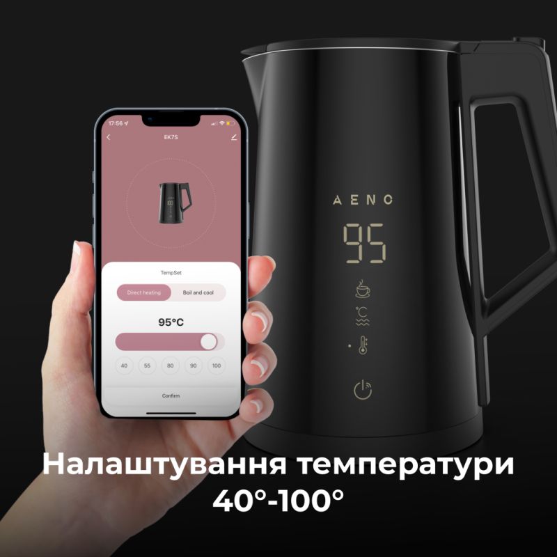 Електрочайник AENO (AEK0007S)