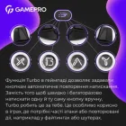 Геймпад GamePro (GPX13W) 2.4G/BT 5.1/USB/PC/iOS/Android RGB White (GPX13W)