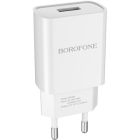 Зарядное устройство BOROFONE BA20A Sharp USB 10.5W White (6931474700681)