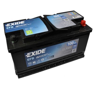 Акумулятор автомобільний EXIDE START-STOP EFB 100A (EL1000)