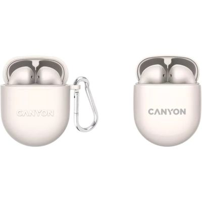 Навушники Canyon TWS-6 Beige (CNS-TWS6BE)