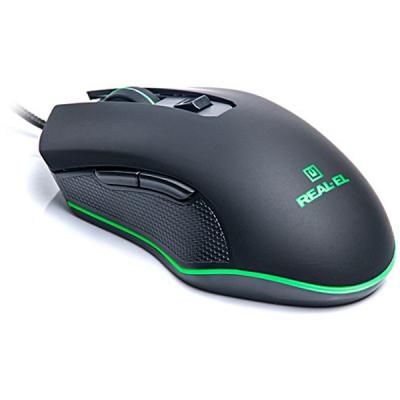 Мышка REAL-EL RM-550 USB Black (EL123200027)