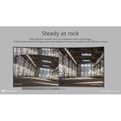Відеоприймач (VRX) Skyzone SteadyView X 5-5.8GHz 56CH L, X Band (STVX5G)
