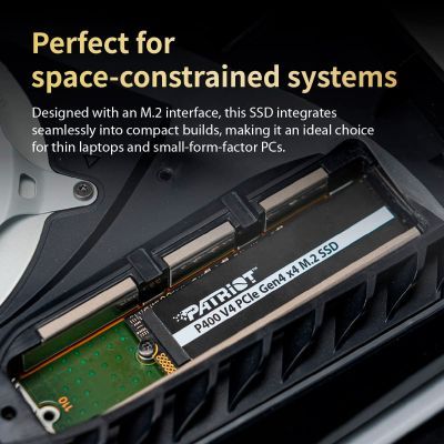 Накопичувач SSD M.2 2280 1TB P400 Patriot (P400VP1TBM28H)