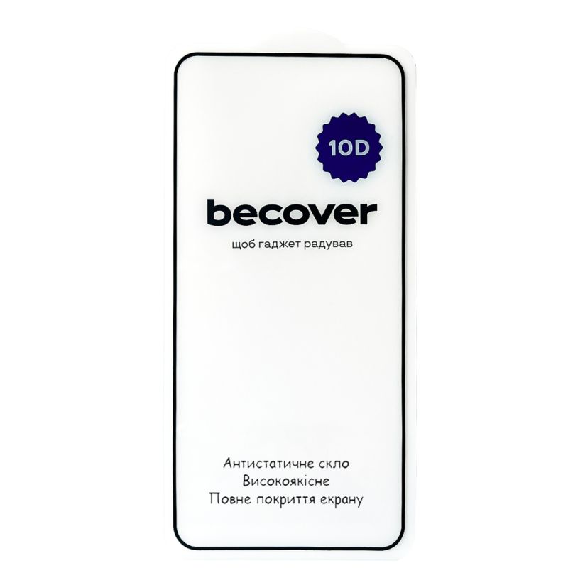Стекло защитное BeCover 10D Samsung Galaxy A57 SM-A576 Black (714919)