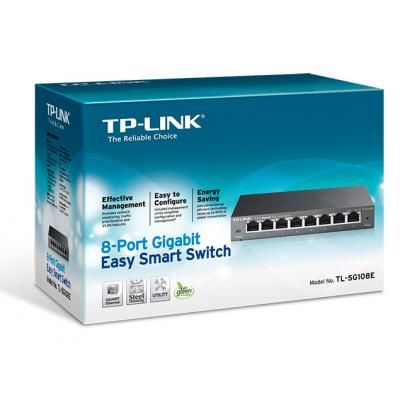 Комутатор мережевий TP-Link (TL-SG108E)