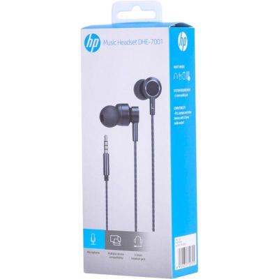 Наушники HP (DHE-7001) Headset Black (DHE-7001)