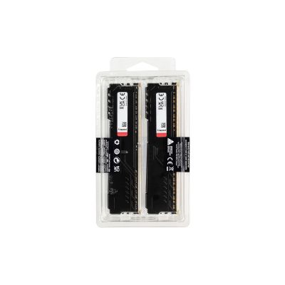 Модуль памяти для компьютера DDR4 16GB (2x8GB) 3600 MHz Fury Beast Black Kingston Fury (ex.HyperX) (KF436C17BBK2/16)