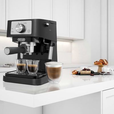 Ріжкова кавоварка еспресо DeLonghi (EC260BK)