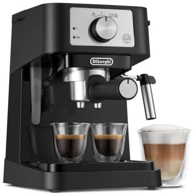 Ріжкова кавоварка еспресо DeLonghi (EC260BK)