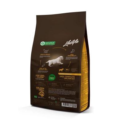 Сухий корм для собак Nature\'s Protection Lifestyle Grain Free Salmon Starter For Puppies 1.5 кг (NPLS45682)