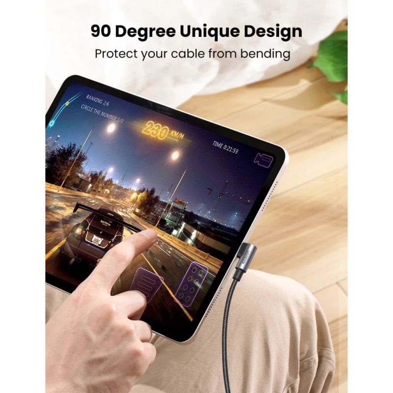 Дата кабель USB-C to USB-C 2.0m 100W US334 Black Ugreen (70645)