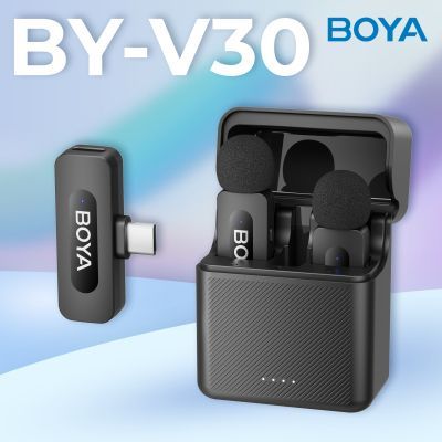 Микрофон Boya (BY-V30) Type-C Black (BY-V30)