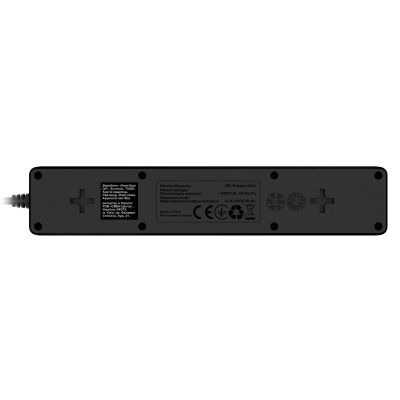 Мережевий фільтр живлення REAL-EL RS-Protect 505, 3m, black (EL122300045)
