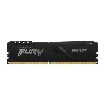 Модуль пам\'яті для комп\'ютера DDR4 64GB (2x32GB) 3600 MHz Fury Beast Black Kingston Fury (ex.HyperX) (KF436C18BBK2/64)