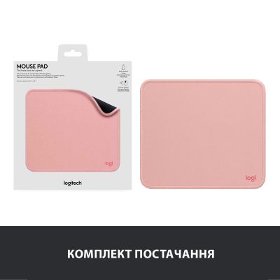 Килимок для мишки Logitech Mouse Pad Studio Series Darker Rose (956-000050)