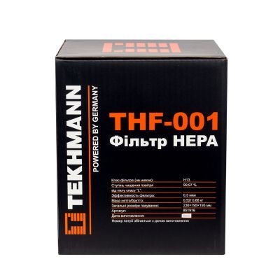 Фильтр для строительного пылесоса Tekhmann HEPA THF-001 (851916)