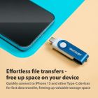 USB флеш накопитель Patriot 256GB Xporter X550 USB 3.2/Type-C (PS256GX550AAD)