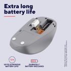 Мишка Trust Yvi+ Silent Wireless White (25513)