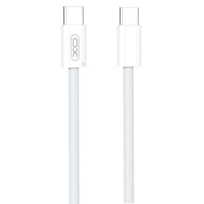 Дата кабель USB-C to USB-C 1.0m 60W white XO (NBQ260A_С_White)