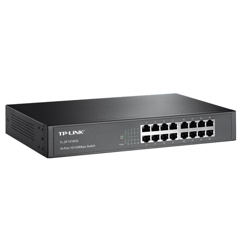 Комутатор мережевий TP-Link (TL-SF1016DS)