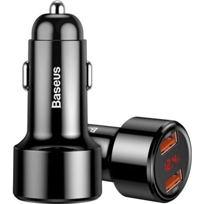 Зарядний пристрій Baseus Magic Series PPS digital display (Type-С PD + QC USB) 45W (CCMLC20C-01)