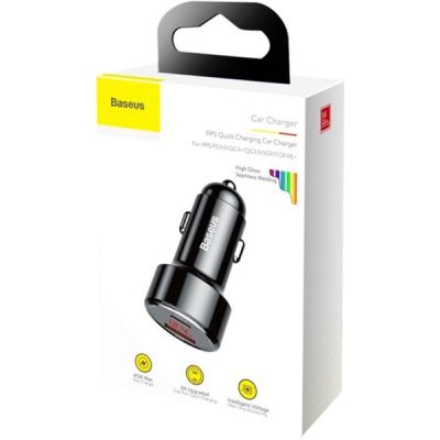 Зарядний пристрій Baseus Magic Series PPS digital display (Type-С PD + QC USB) 45W (CCMLC20C-01)