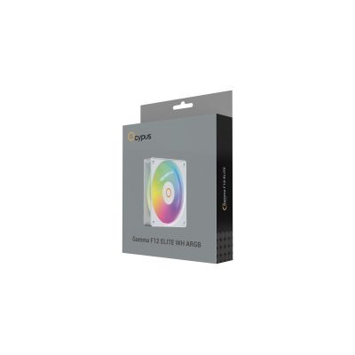 Кулер до корпусу OCYPUS GAMMA F12 ELITE WH ARGB (GAMMA-F12-WH1AM00E-GL)