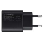 Зарядное устройство ColorWay Power Delivery Port PPS USB Type-C (25W) black (CW-CHS033PD-BK)
